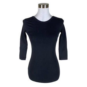 Unisex Kaiko - Trikotaažist pluus, suurus 34 - Must (1)