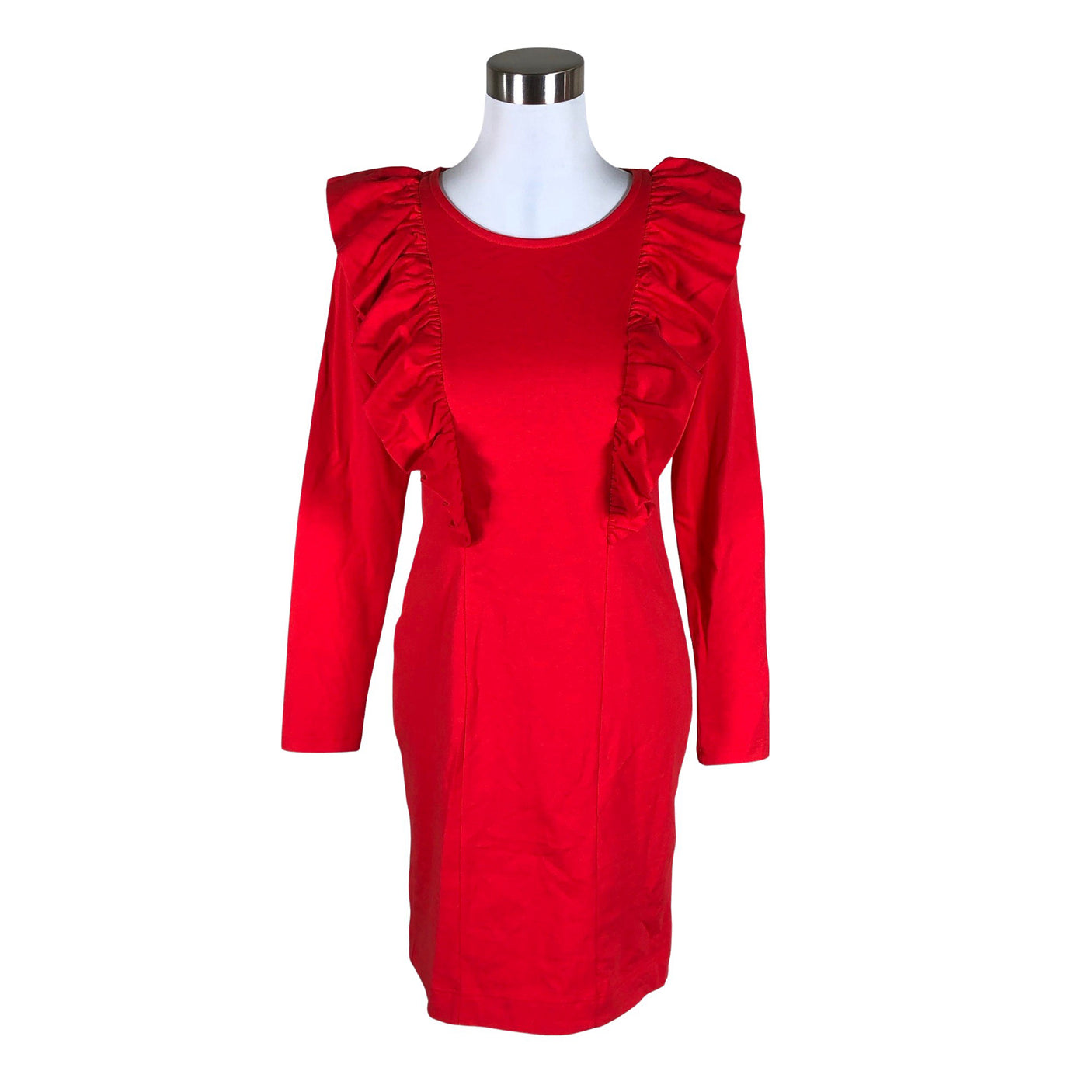 Unisex NOSH - Trikotaažist kleit, suurus 34 - Punane (1)