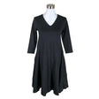Unisex NOSH - Trikotaažist kleit, suurus 34 - Must ()