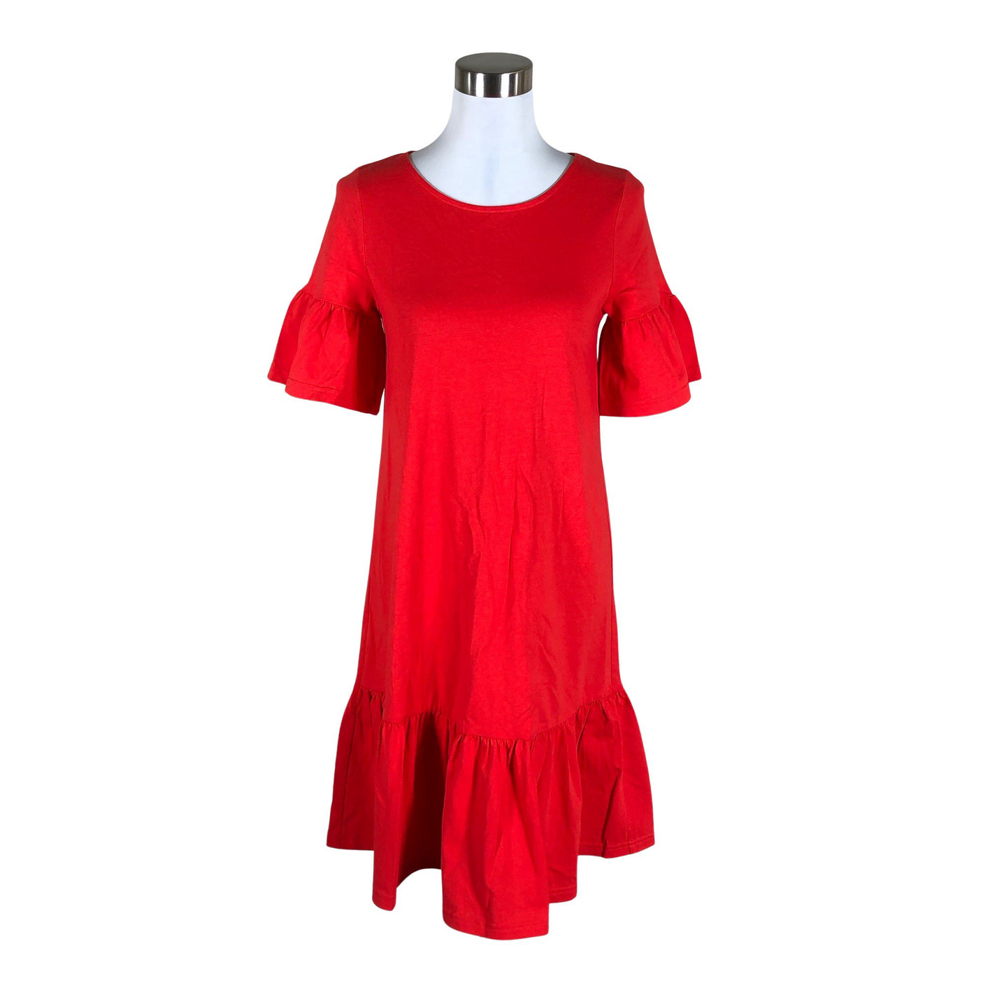 Unisex NOSH - Trikotaažist kleit, suurus 34 - Punane (1)
