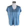 Unisex Lindex - T-särk, suurus 34 - Sinine ()