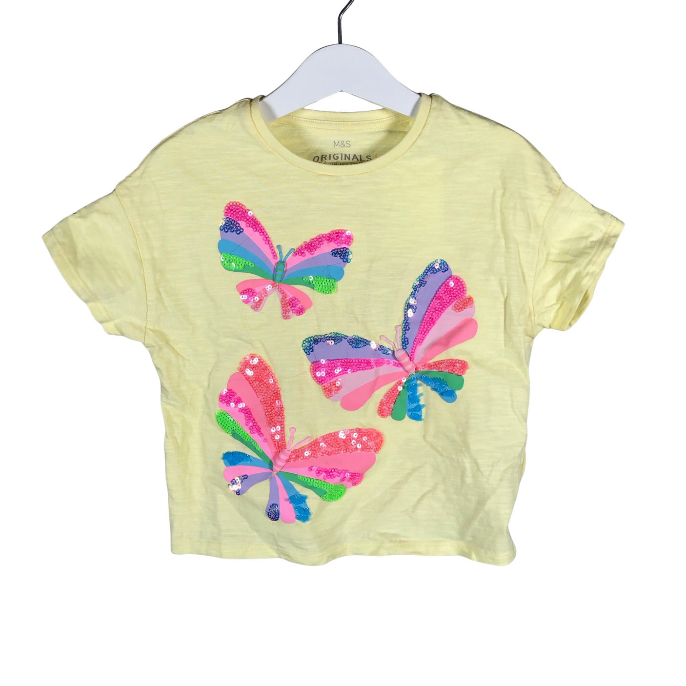 Unisex Marks&Spencer - T-särk, suurus 104 - 110 - Kollane (1)