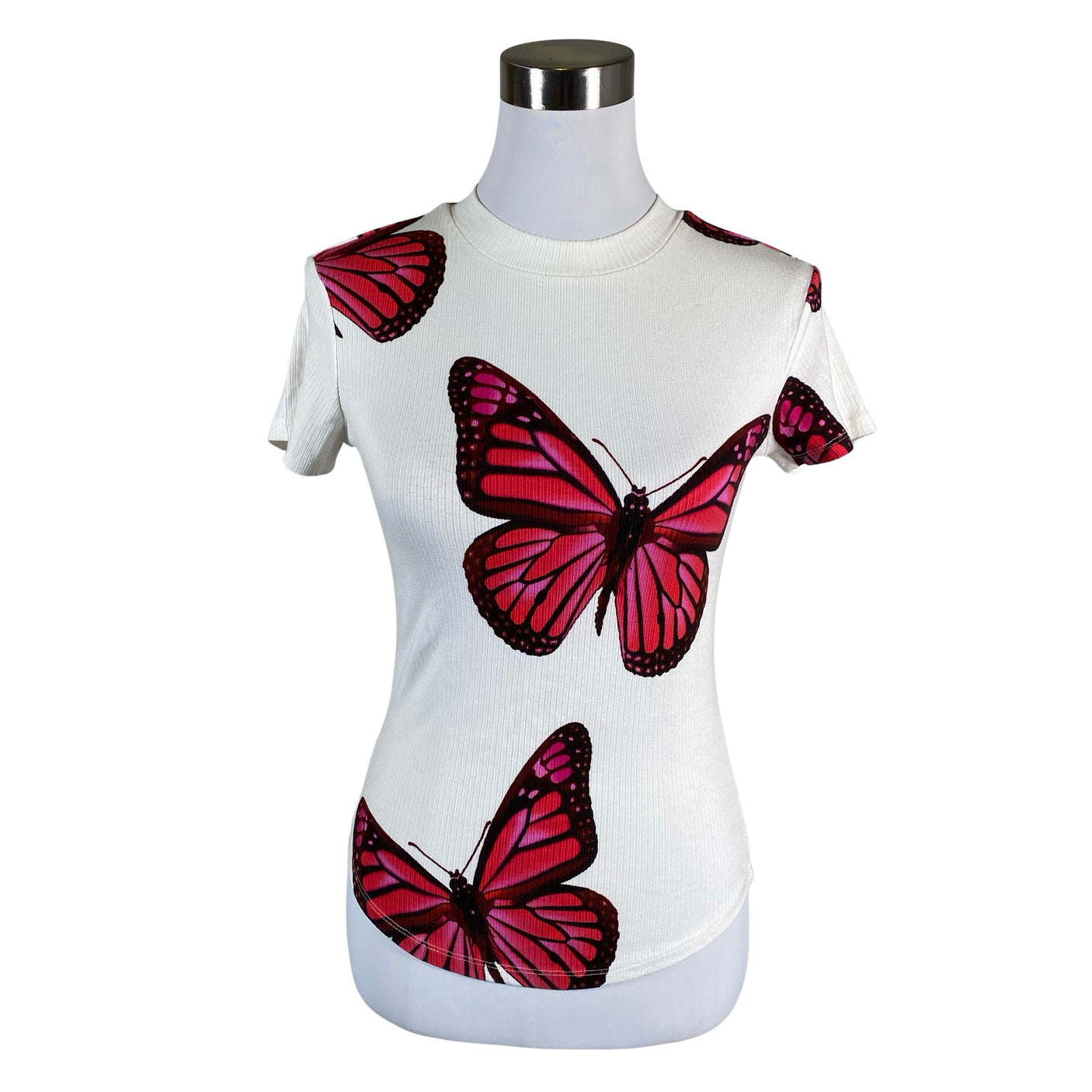 Unisex Desigual - T-särk, suurus 36 - Looduslik valge (1)