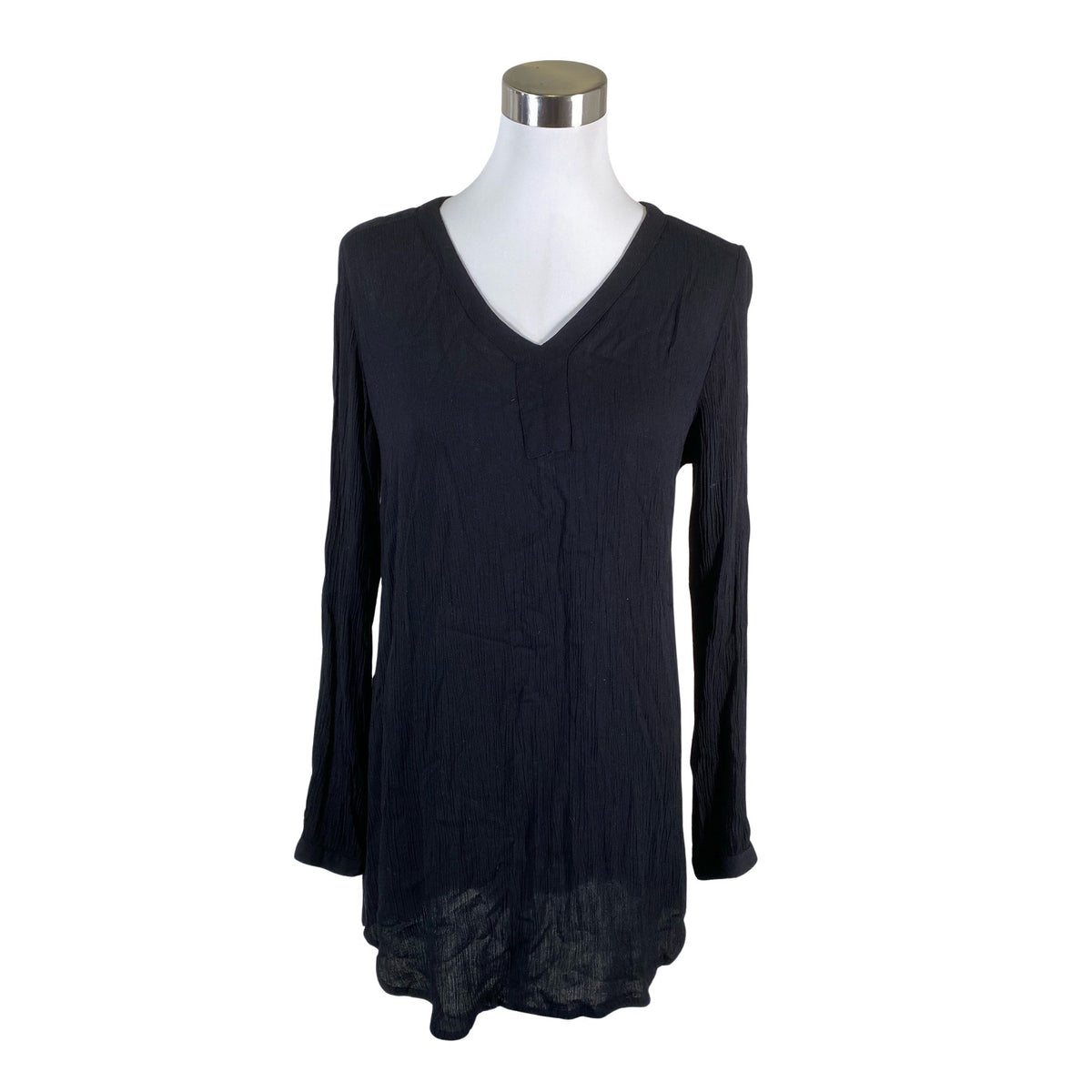Unisex Kaffe - Mitteveniv tuunika, suurus 40 - Must (1)