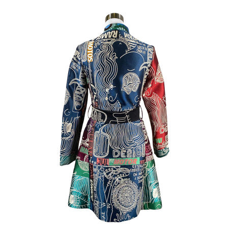 Unisex Desigual - Trentš, suurus 36 - Lilla (2)