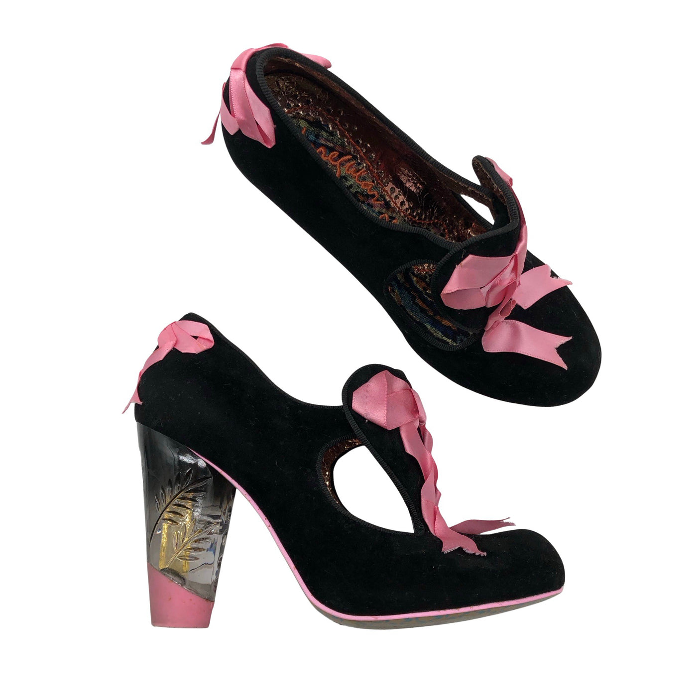 Unisex Irregular Choice - Kontsakingad, suurus 37 - Must (1)