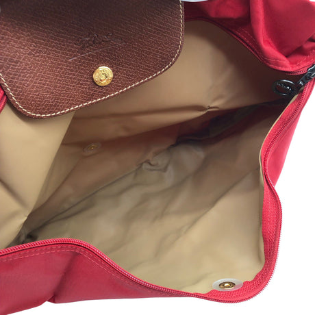 Unisex Longchamp - Käekott, suurus Midi - Punane (2)