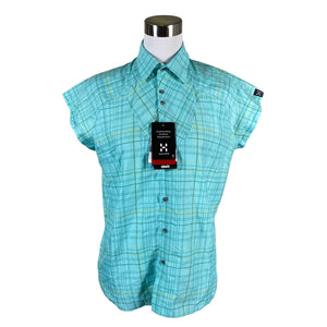 Unisex Haglöfs - Lühikeste käistega pluus, suurus 40 - Türkiis (1)