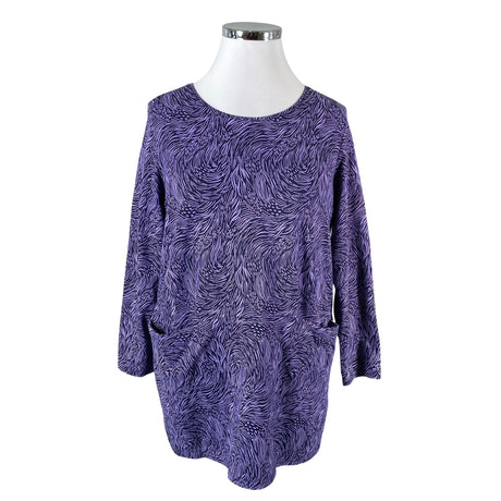 Unisex Nanso - Trikotaažist tuunika, suurus 42 - Lilla ()