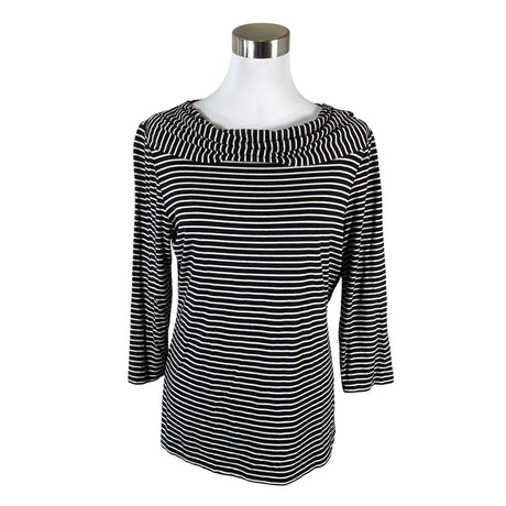 Unisex Ril's - Trikotaažist pluus, suurus 40 - Must ()