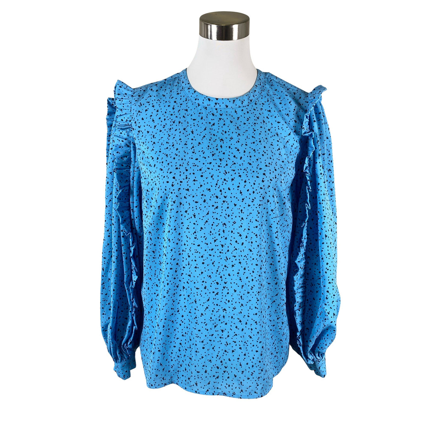 Unisex Selected - Pluus, suurus 38 - Helesinine (1)