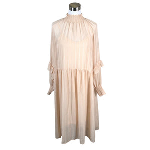 Unisex Y.A.S - Õhuke kleit, suurus 40 - Beige (1)