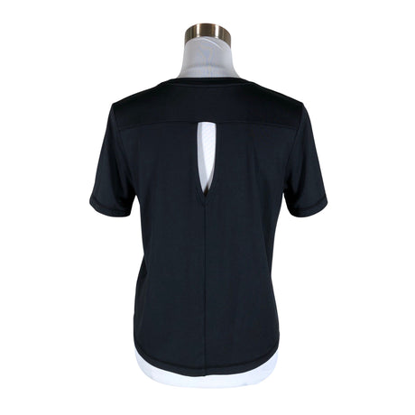 Unisex NOSH - Spordisärk, lühikesed käised, suurus 36 - Must (2)