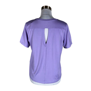 Unisex NOSH - Spordisärk, lühikesed käised, suurus 36 - Lilla (2)