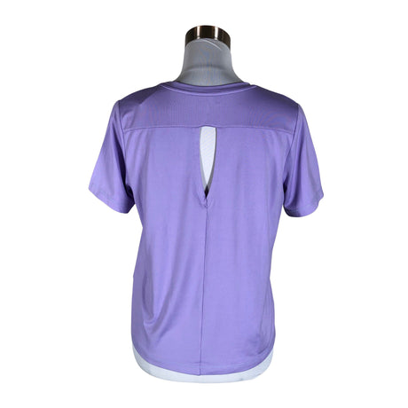 Unisex NOSH - Spordisärk, lühikesed käised, suurus 36 - Lilla (2)