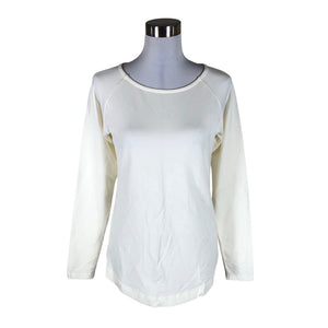 Unisex NOSH - Trikotaažist pluus, suurus 36 - Looduslik valge (1)