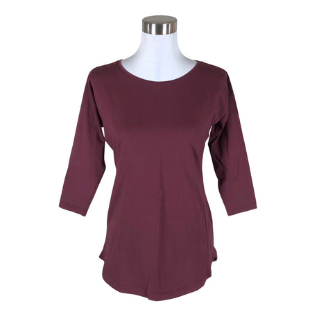 Unisex NOSH - Trikotaažist tuunika, suurus 36 - Veinipunane ()