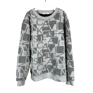 Unisex Calvin Klein Jeans - Dressikangast pluus, suurus 146 - 152 - Hall (1)