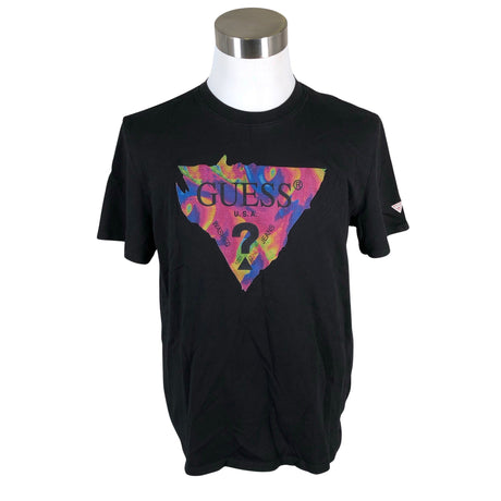 Unisex Guess - T-särk, suurus L - Must ()