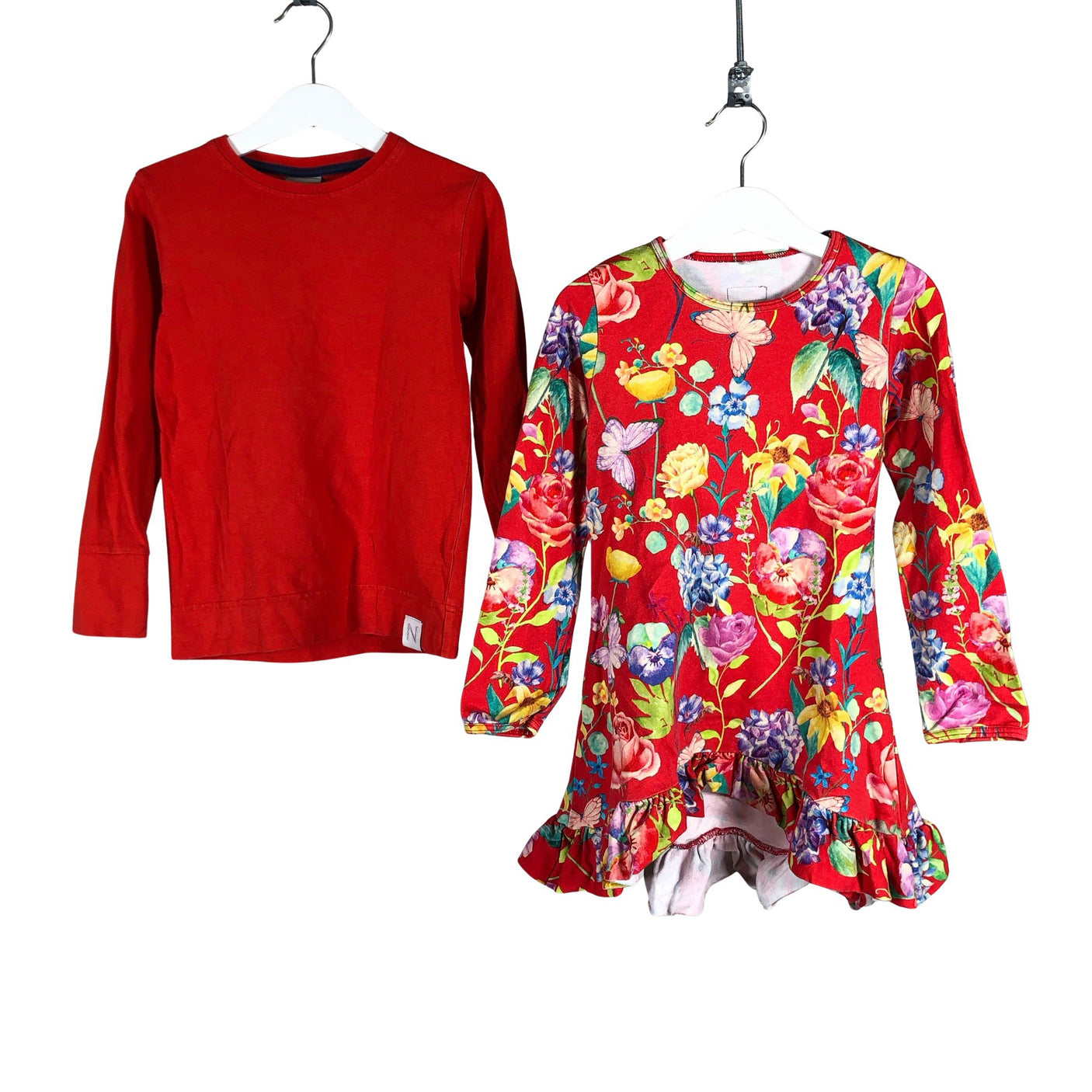 Unisex Metsola - Dressikangast kleit, suurus 110 - 116 - Punane (1)