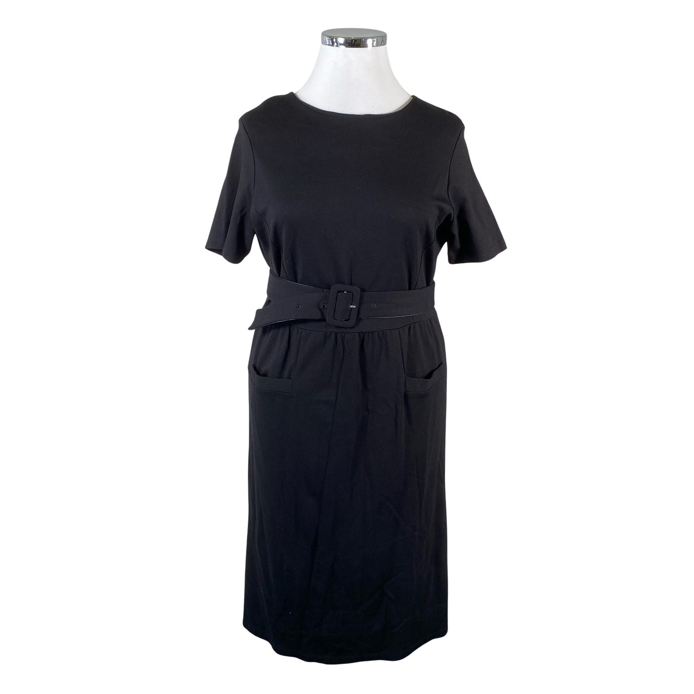 Unisex Sand - Trikotaažist kleit, suurus 42 - Must (1)