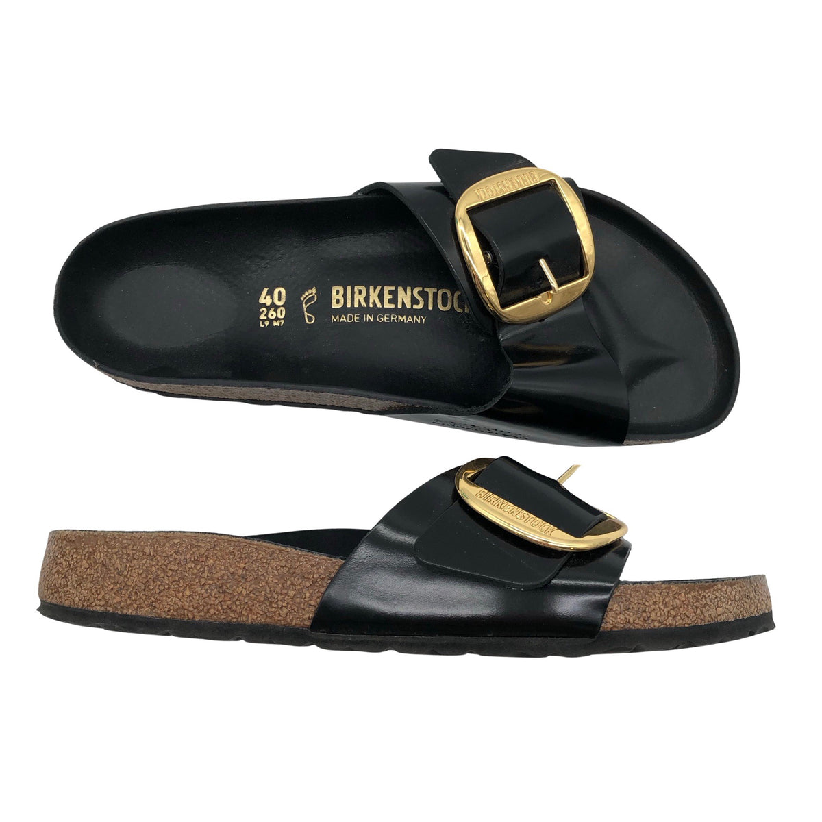 Unisex Birkenstock - Rihmikud, suurus 40 - Must (1)