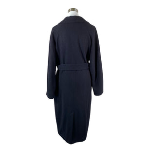 Unisex Weekday - Villane mantel, suurus 38 - Sinine (2)