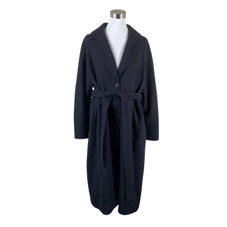 Unisex Weekday - Villane mantel, suurus 38 - Sinine ()