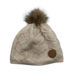 Unisex Reima - Talvemüts, suurus 52 - 54 cm - Looduslik valge (1)