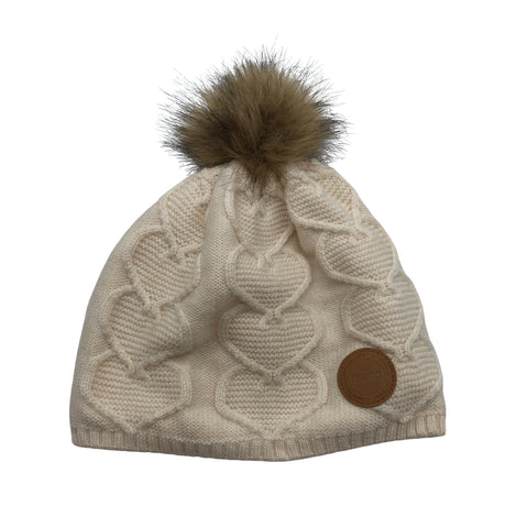Unisex Reima - Talvemüts, suurus 52 - 54 cm - Looduslik valge ()