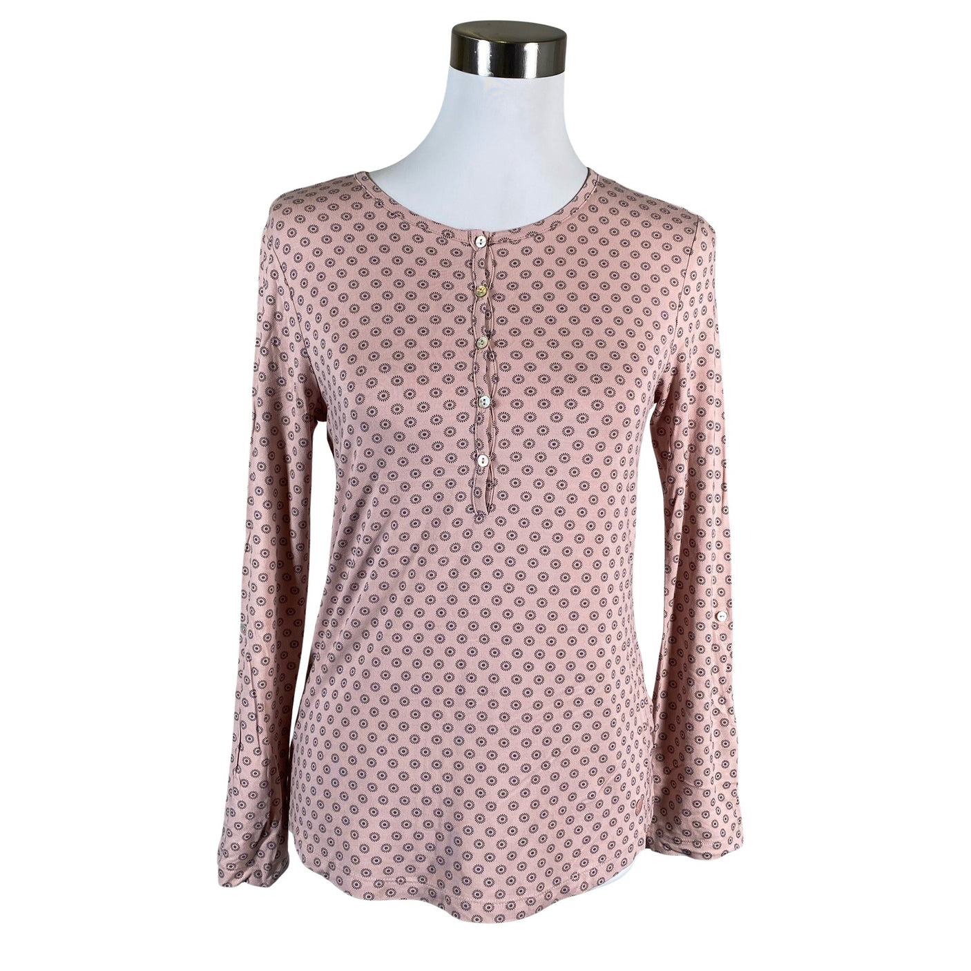 Unisex Tom Tailor - Trikotaažist pluus, suurus 34 - Heleroosa (1)