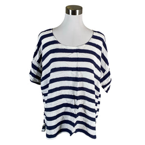 Unisex Twist&Tango - Lühikeste käistega pluus, suurus 40 - Sinine (1)