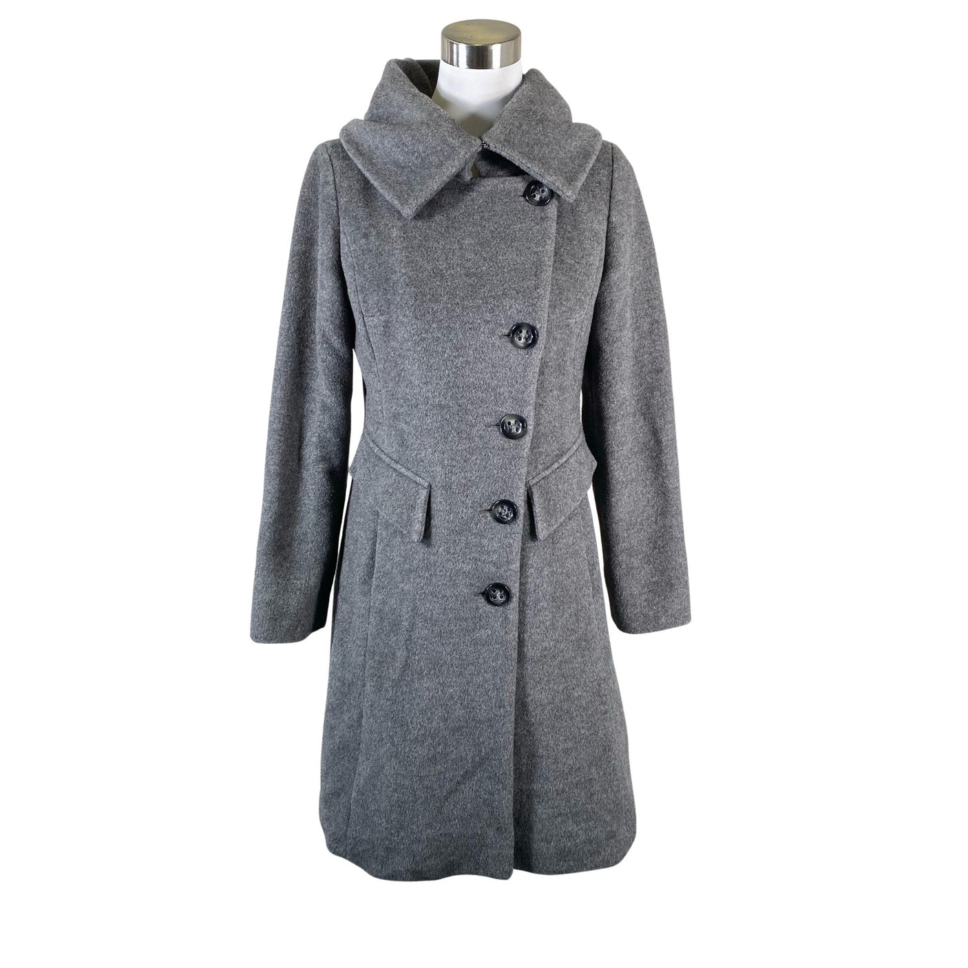 Unisex Ritva Falla - Villane mantel, suurus 34 - Hall (1)