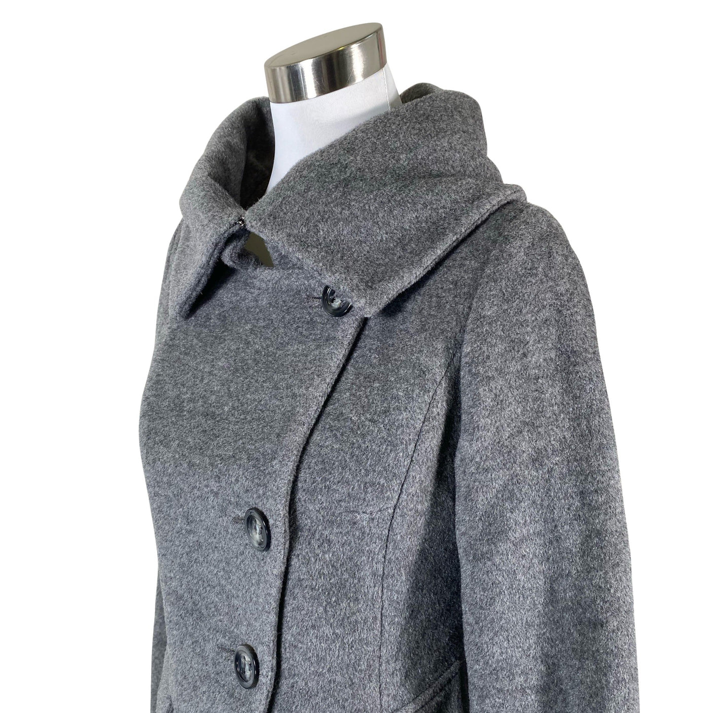 Unisex Ritva Falla - Villane mantel, suurus 34 - Hall (2)