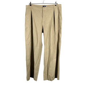 Unisex Lindex - Mittevenivad püksid, suurus 48 - Beige (1)