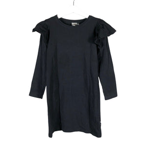 Unisex Papu - Trikotaažist kleit, suurus 122 - 128 - Must (1)