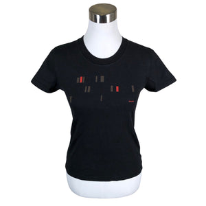 Unisex Nanso - T-särk, suurus 36 - Must (1)