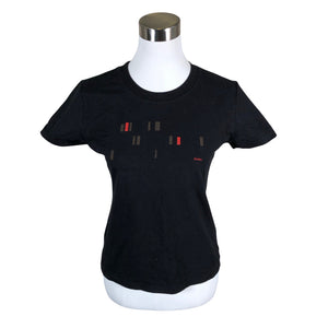 Unisex Nanso - T-särk, suurus 38 - Must (1)