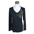 Unisex Esprit - Trikotaažist pluus, suurus 40 - Must ()