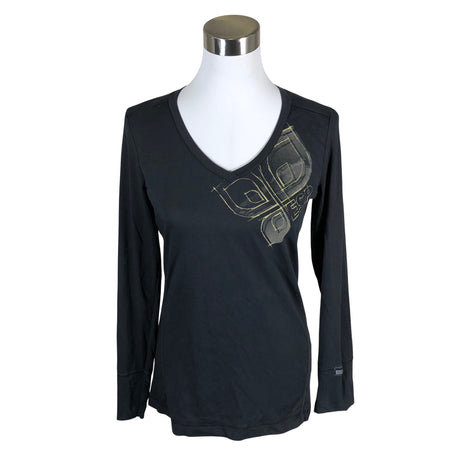 Unisex Esprit - Trikotaažist pluus, suurus 40 - Must ()