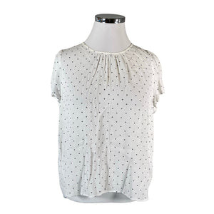 Unisex Holly & Whyte by Lindex - Lühikeste käistega pluus, suurus 42 - Valge (1)