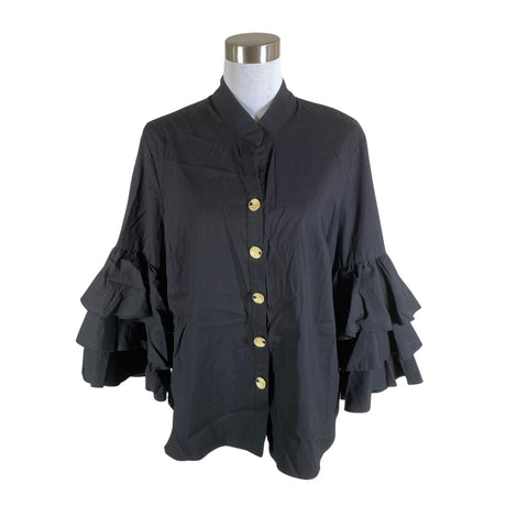 Unisex In Front - Pluus, suurus 40 - Must ()