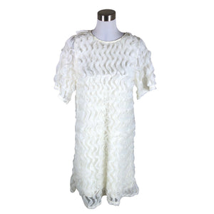 Unisex Culture - Mitteveniv kleit, suurus 36 - Valge (1)