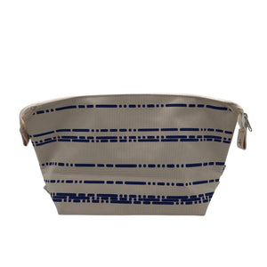 Unisex Jokipiin Pellava - Kosmeetikakott, suurus Midi - Valge (1)
