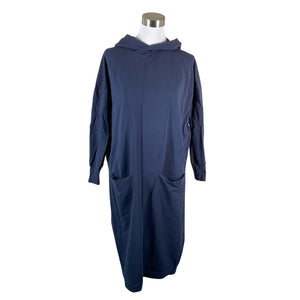 Unisex Papu - Trikotaažist kleit, suurus 34 - Sinine (1)
