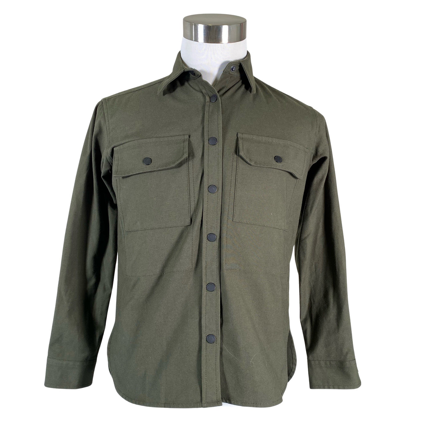 Unisex Knowledge Cotton Apparel - Triiksärk, suurus S - Roheline (1)