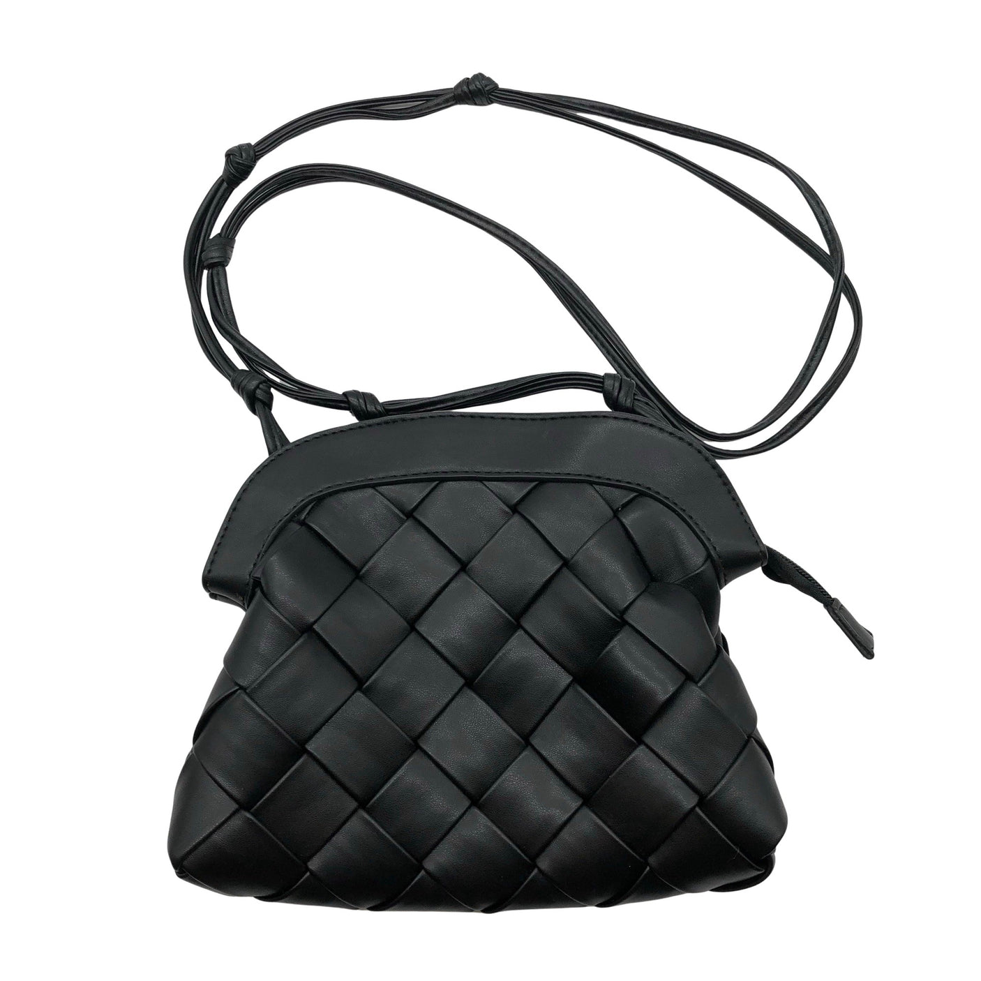 Unisex Lindex - Õlakott, suurus Mini - Must (1)