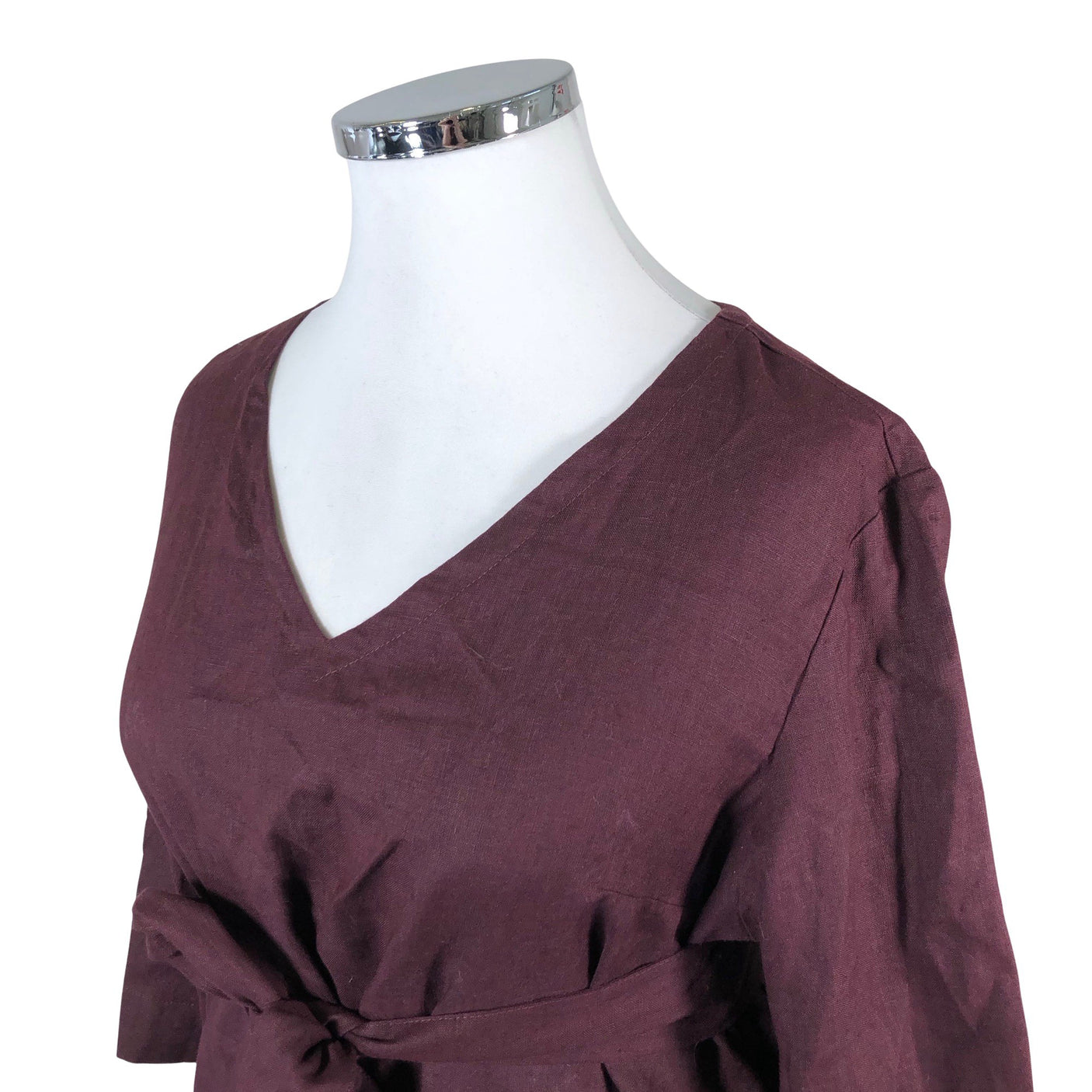 Unisex Nakoa - Mitteveniv kleit, suurus 42 - Veinipunane (3)