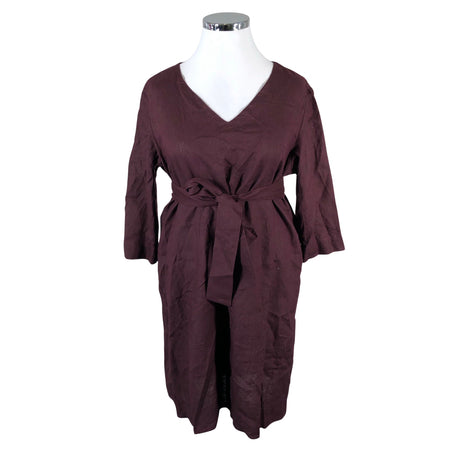 Unisex Nakoa - Mitteveniv kleit, suurus 42 - Veinipunane ()