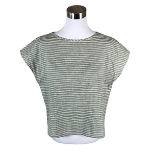 Unisex Bypias - Lühikeste käistega pluus, suurus 38 - Roheline (1)